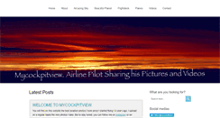 Desktop Screenshot of mycockpitview.com